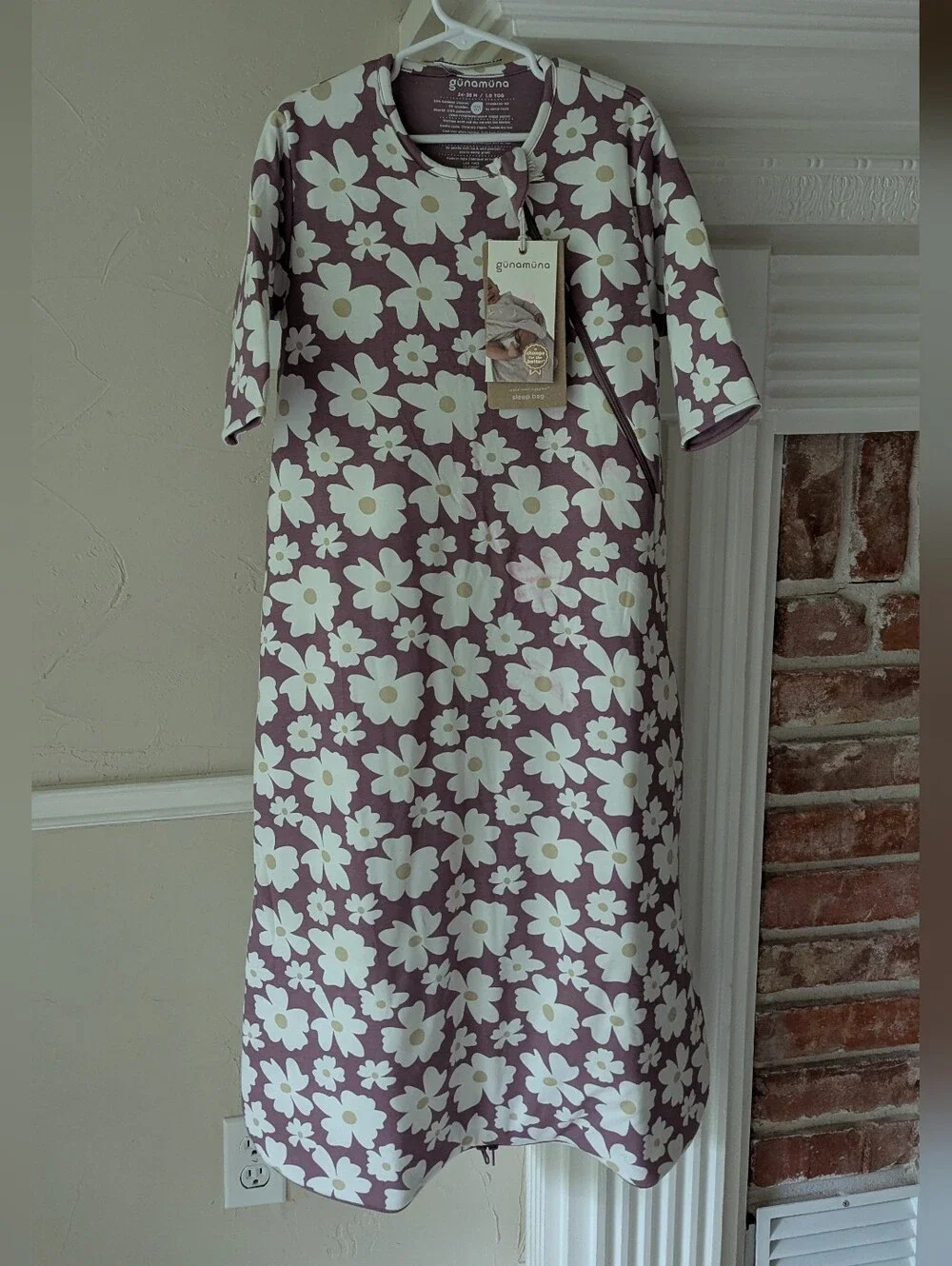Gunamuna | Long Sleeve‎ Sleep Bag 1.0 tog - Blossom